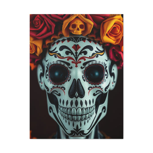 Día de los Muertos Art Luxury Canvas Wall Art & Canvas Print