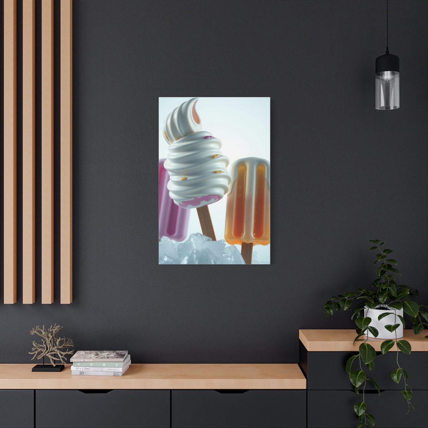 Ice Cream & Popsicle Art Supreme Gallery Wall Art & Canvas Print
