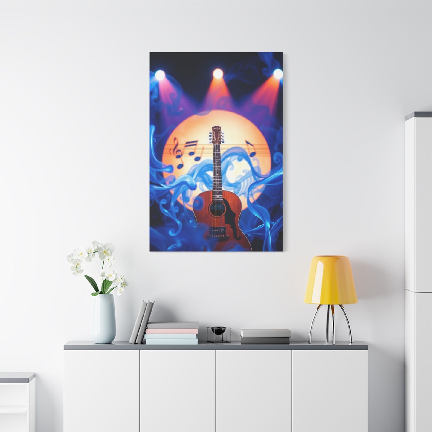 Blue Music Art Supreme Gallery Wall Art & Canvas Print