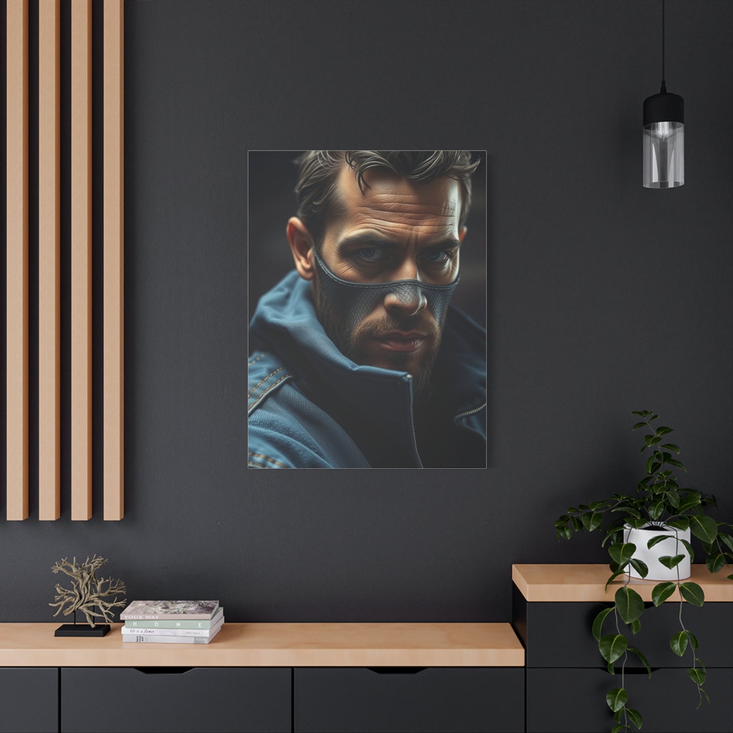 Denim and Leather Art Supreme Gallery Wall Art & Canvas Print