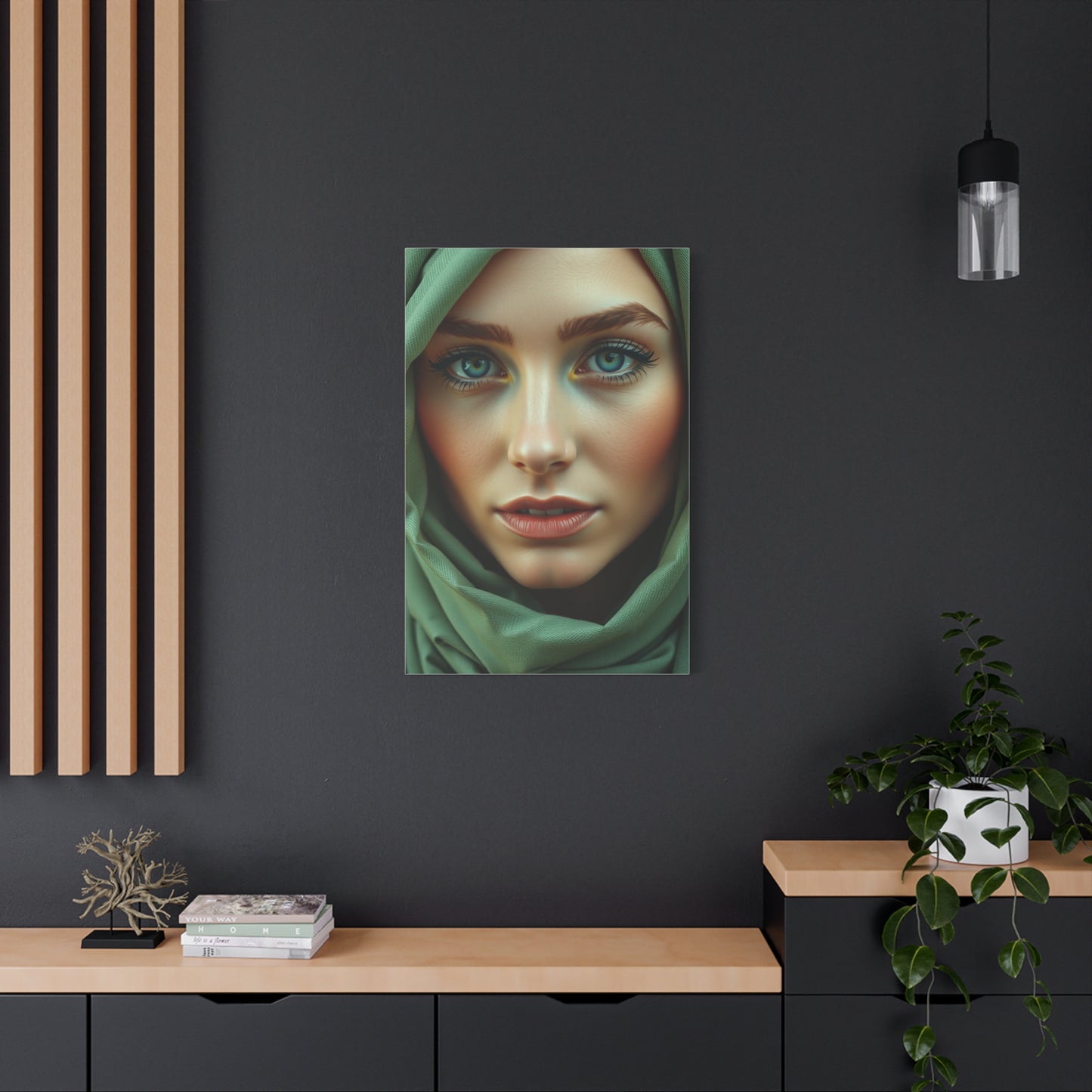 Sage Green Art Refined Canvas Wall Art & Canvas Print