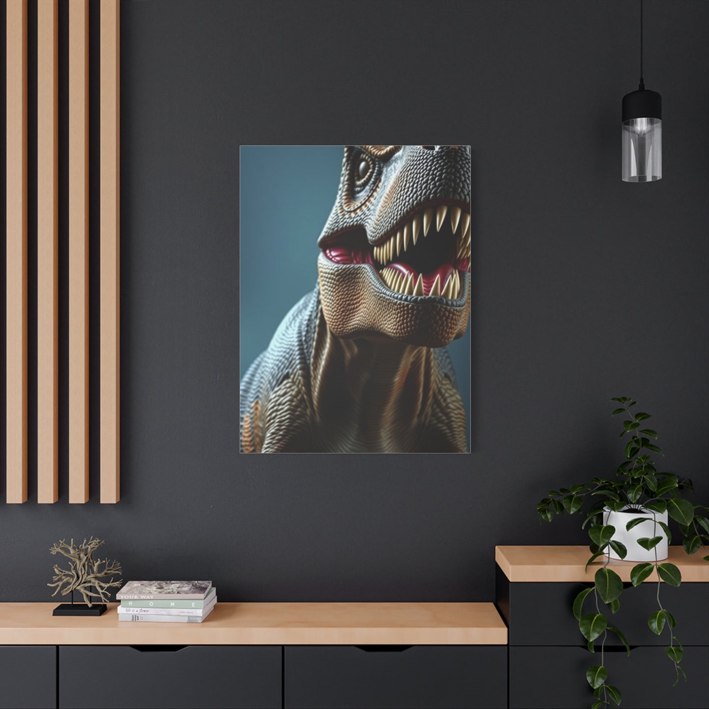 Tyrannosaurus Rex Art Refined Canvas Wall Art & Canvas Print