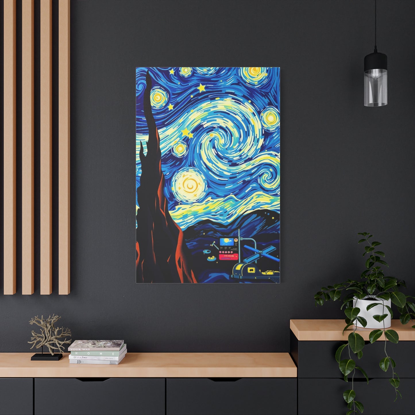 The Starry Night Canvas Art Luxury Canvas Wall Art & Canvas Print