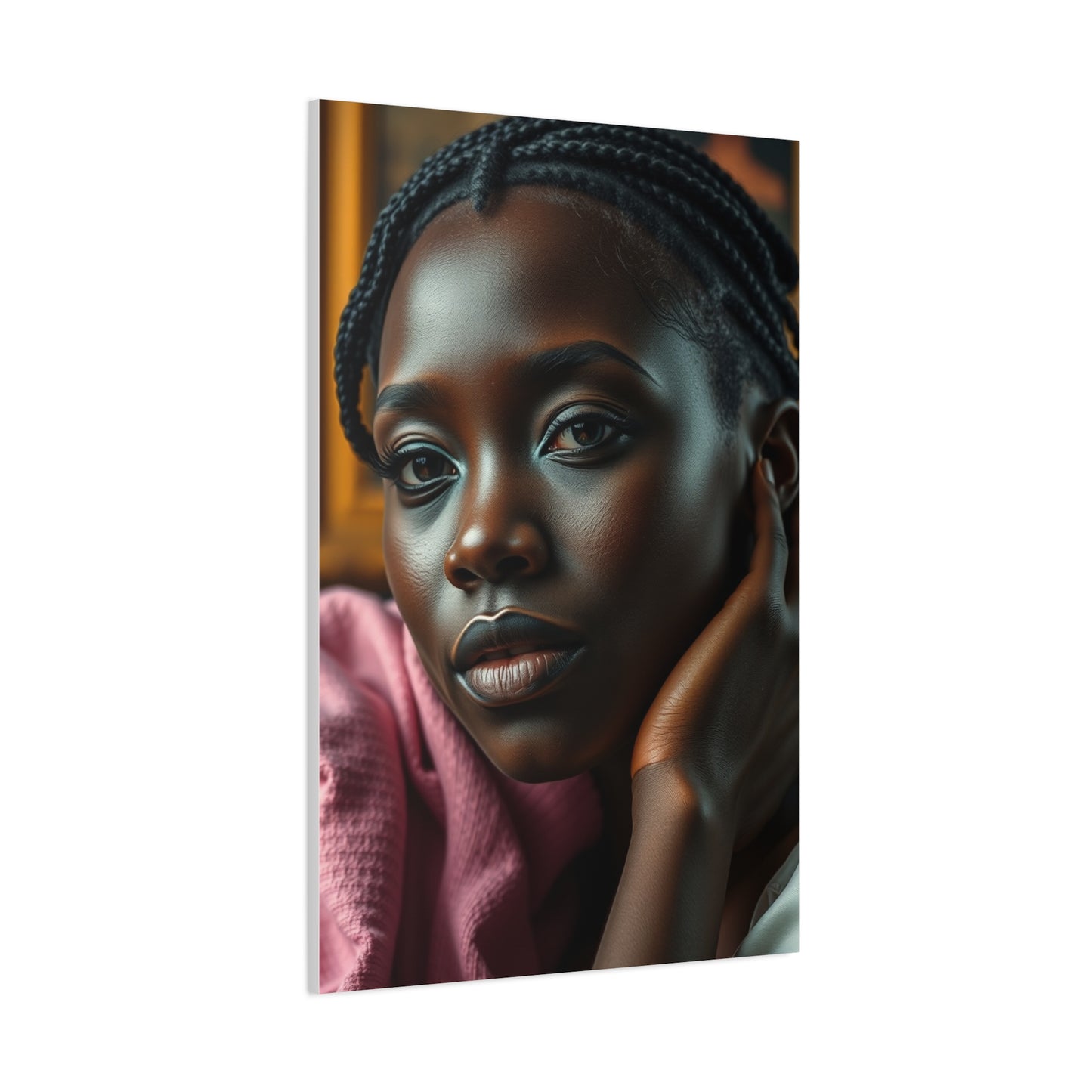 Vision Black Love Art Art Wall Art & Canvas Print