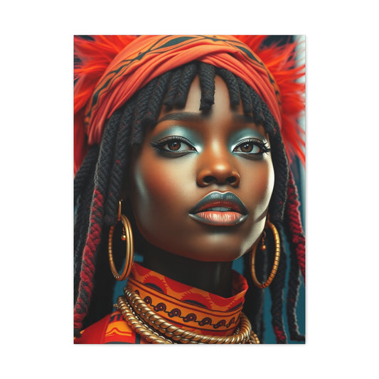 Supreme Afrofuturism Art Collection Wall Art & Canvas Print