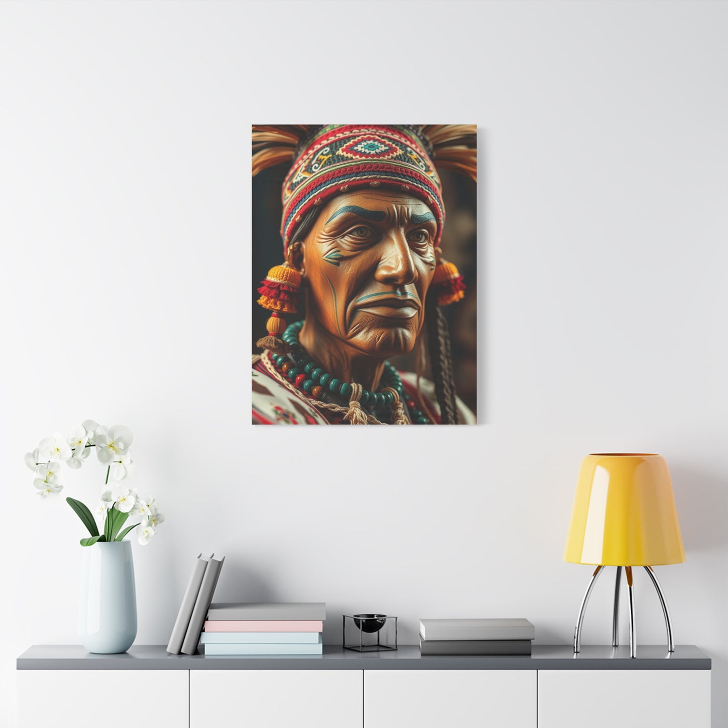 Folk Art Refined Canvas Wall Art & Canvas Print