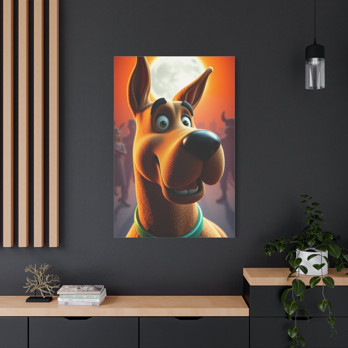 Scooby-Doo (TV Series) Characters Art Supreme Gallery Wall Art & Canvas Print