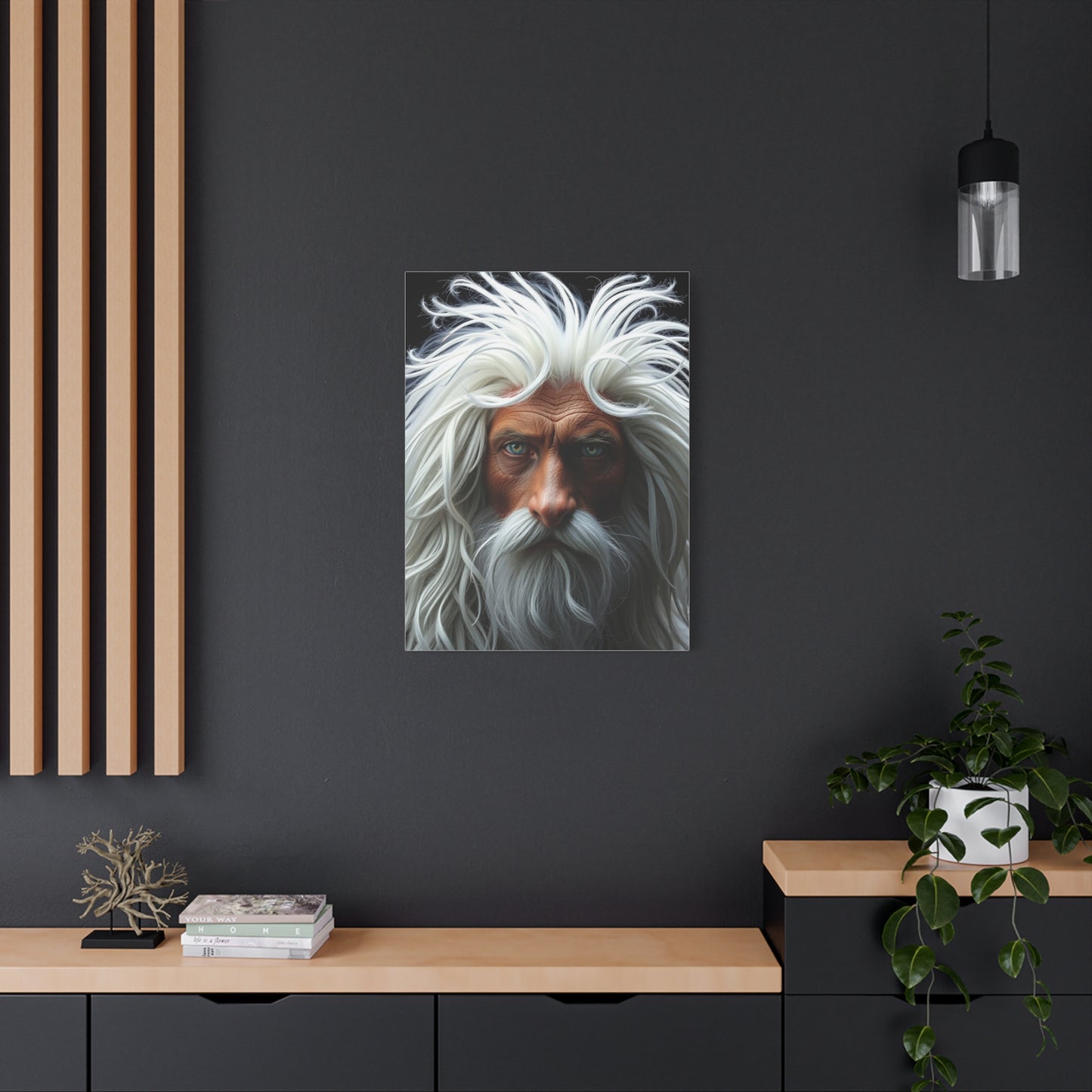 Supreme Gray & White Art Collection Wall Art & Canvas Print