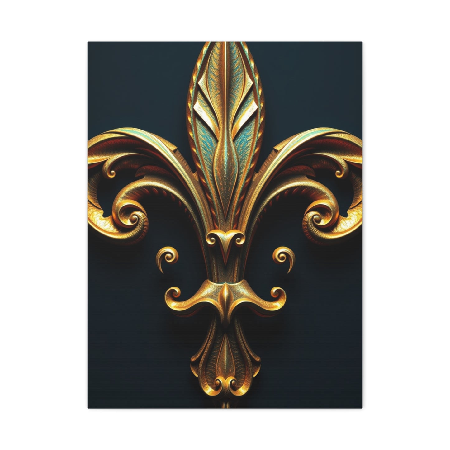 Fleur-de-Lis Art Supreme Gallery Wall Art & Canvas Print