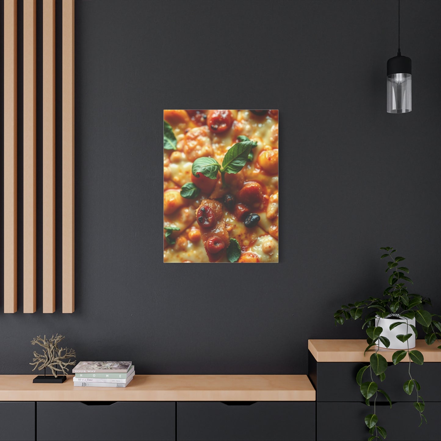 Pizza Art Refined Canvas Wall Art & Canvas Print