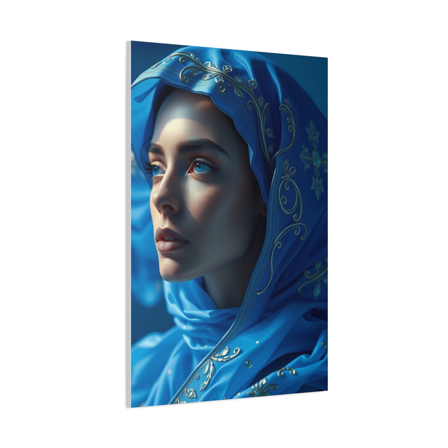 Elite Blue & Gold Art Vision Wall Art & Canvas Print