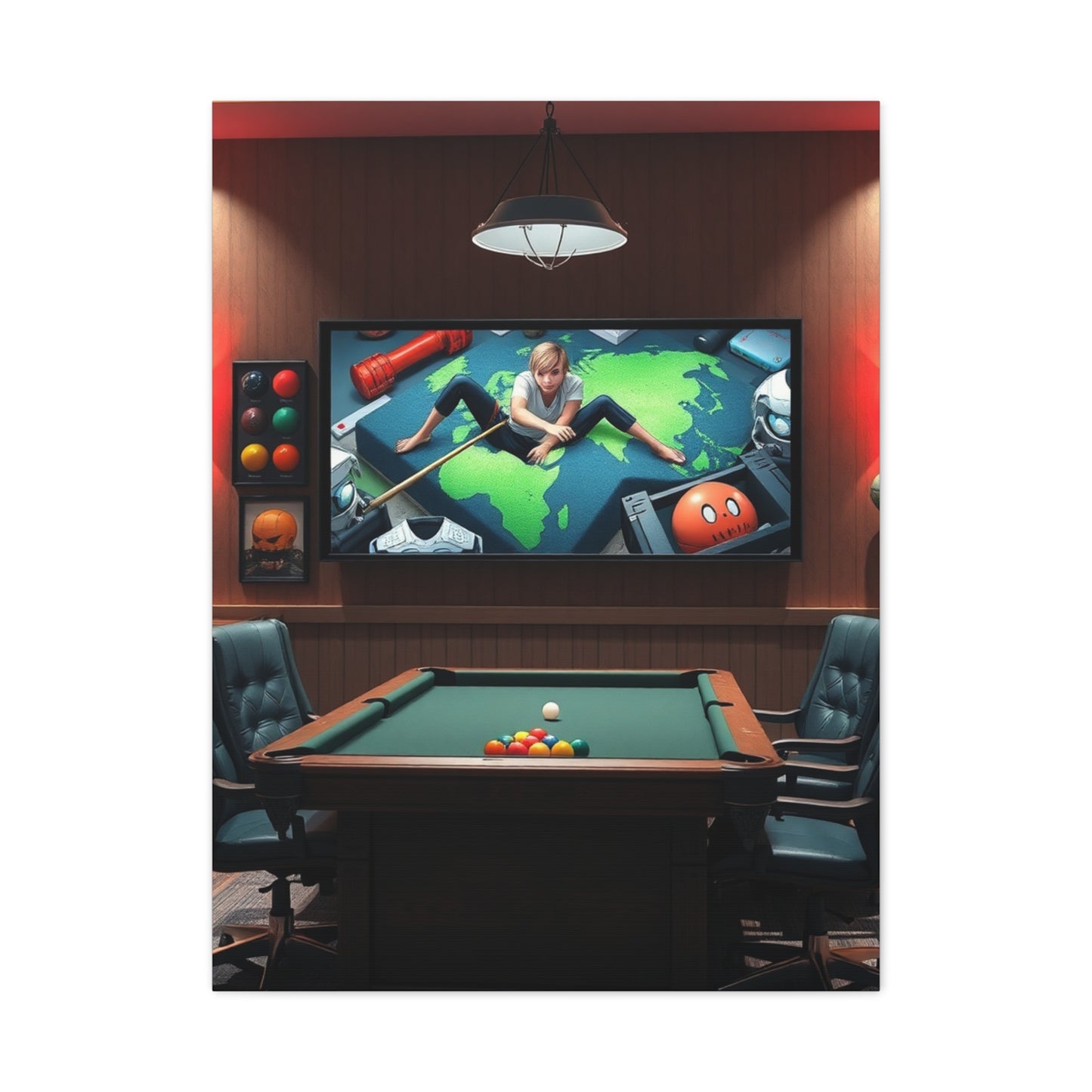 Game Room Art Luxury Canvas Wall Art & Canvas Print