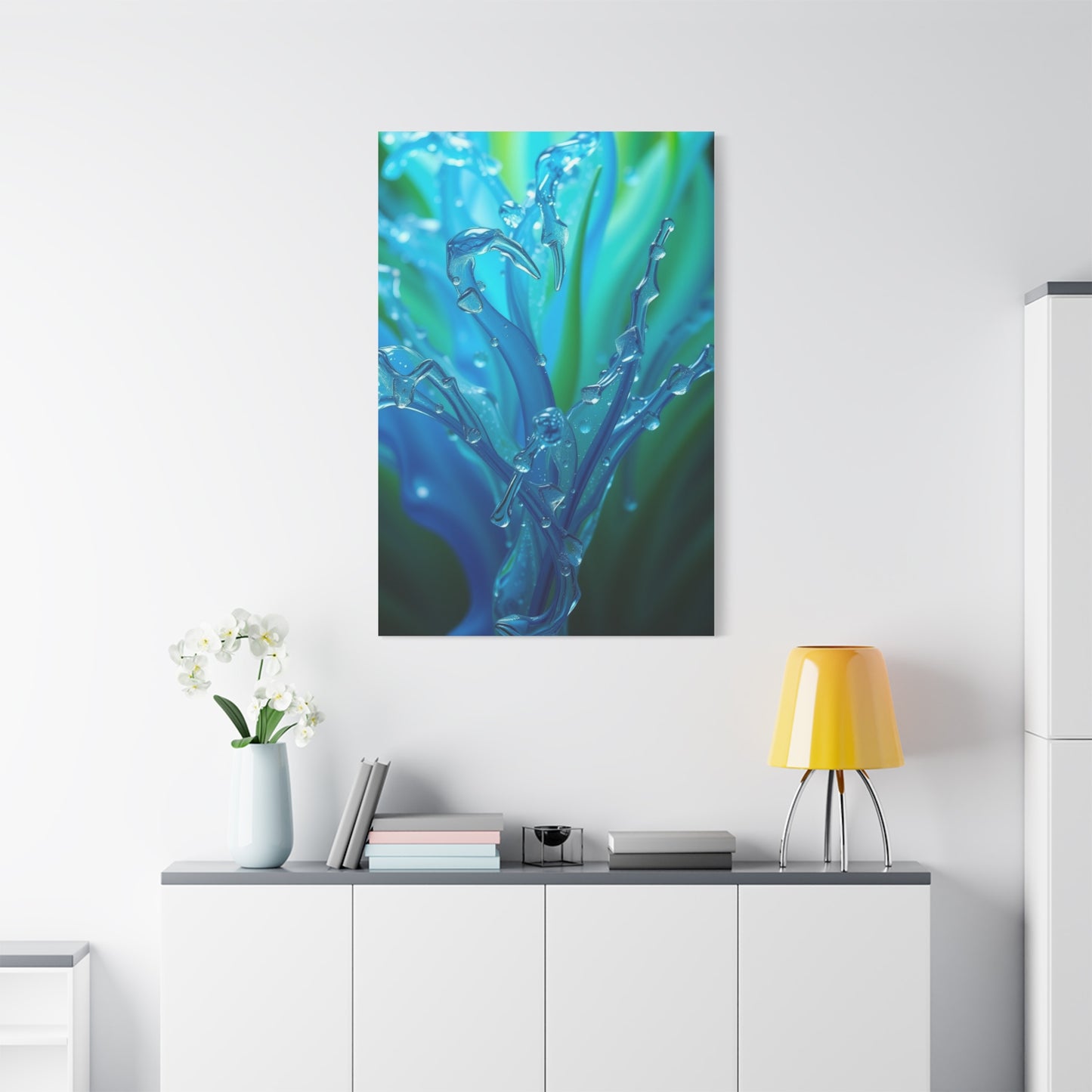 Blue & Green Art Supreme Gallery Wall Art & Canvas Print