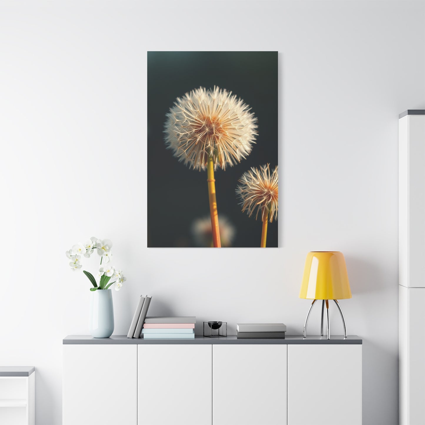 Supreme Dandelion Flower Art Collection Wall Art & Canvas Print