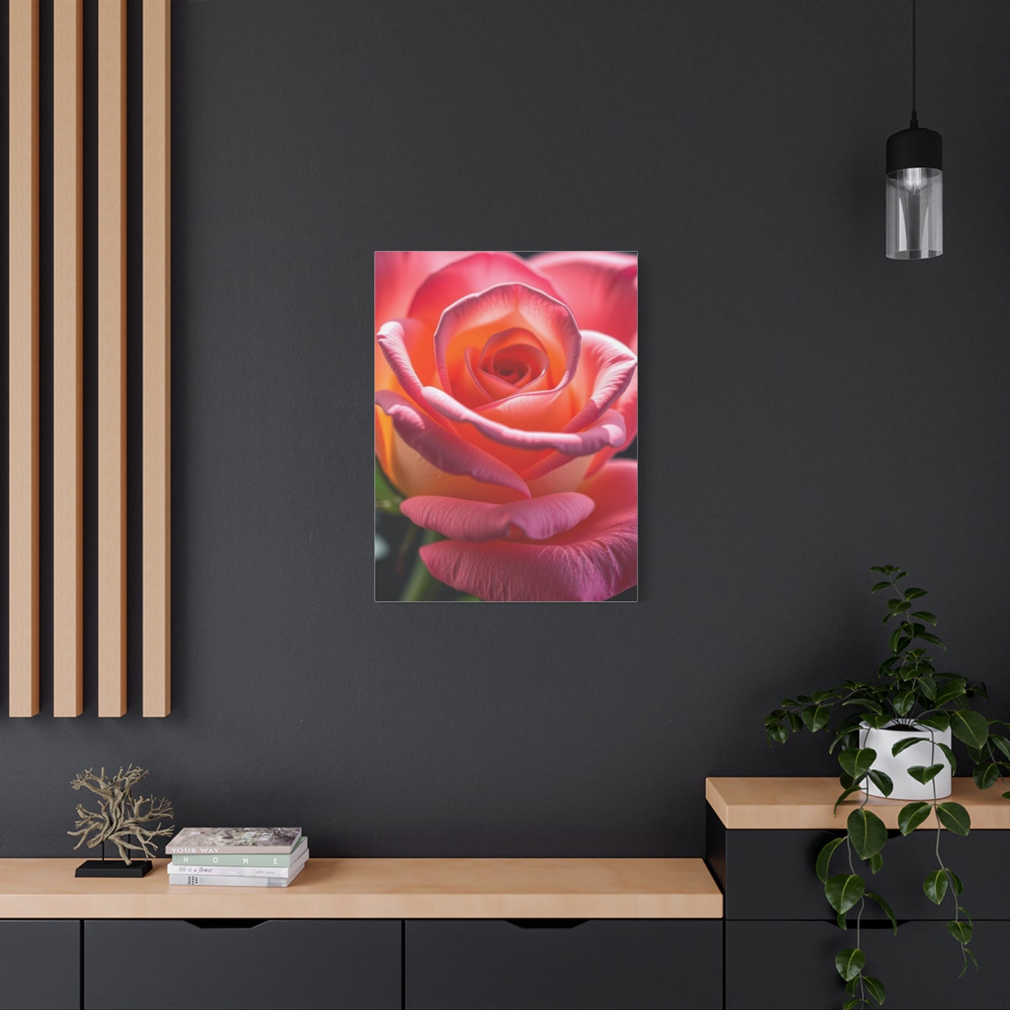 Rose Flower Art Supreme Gallery Wall Art & Canvas Print