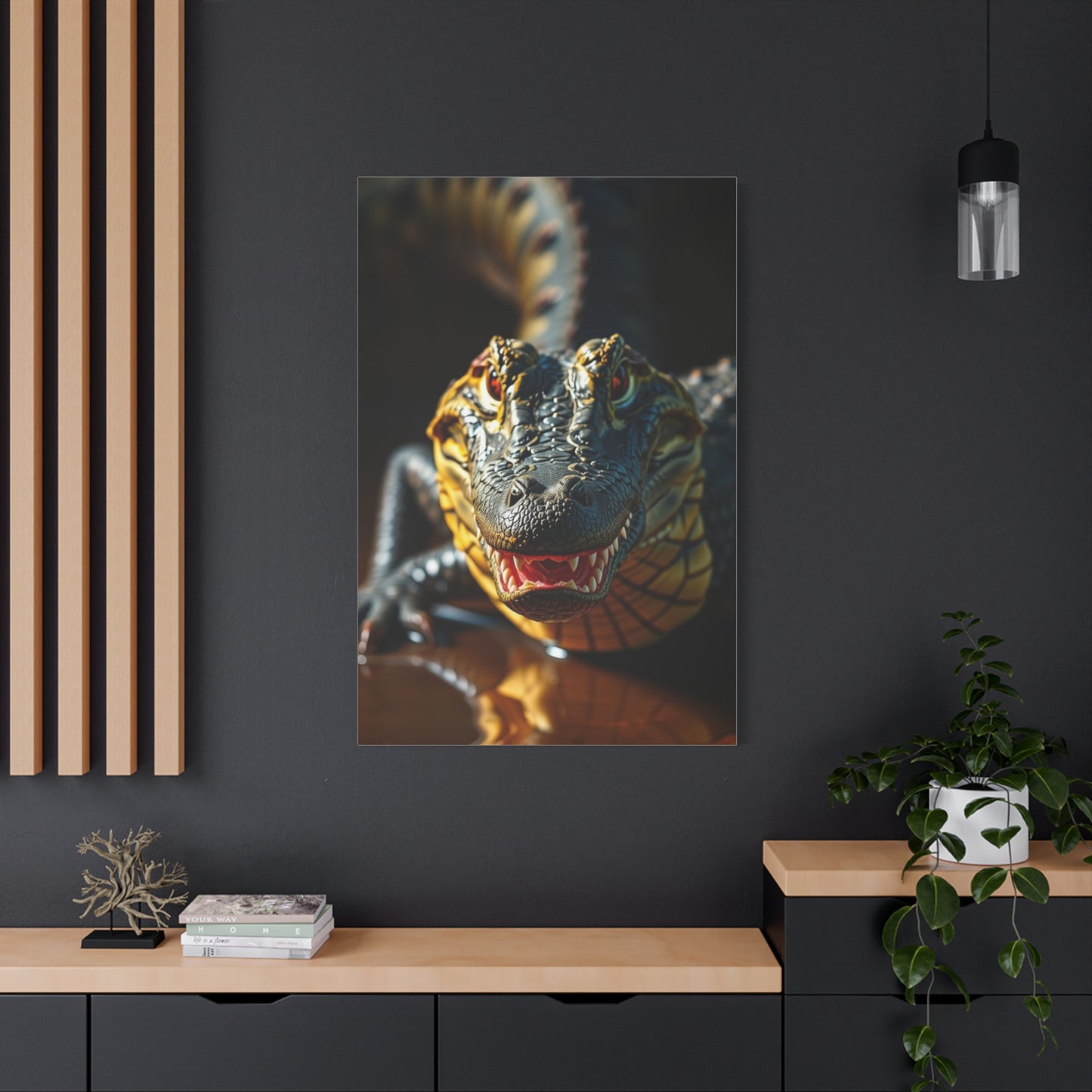 Supreme Crocodile & Alligator Art Collection Wall Art & Canvas Print