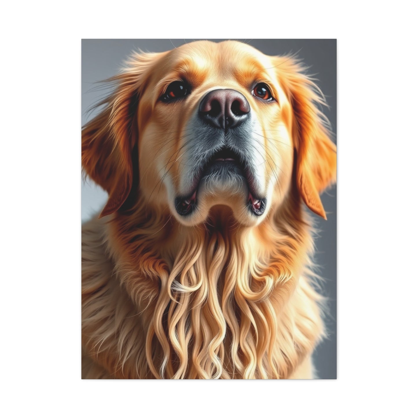 Masterpiece Golden Retriever Art Vision Wall Art & Canvas Print