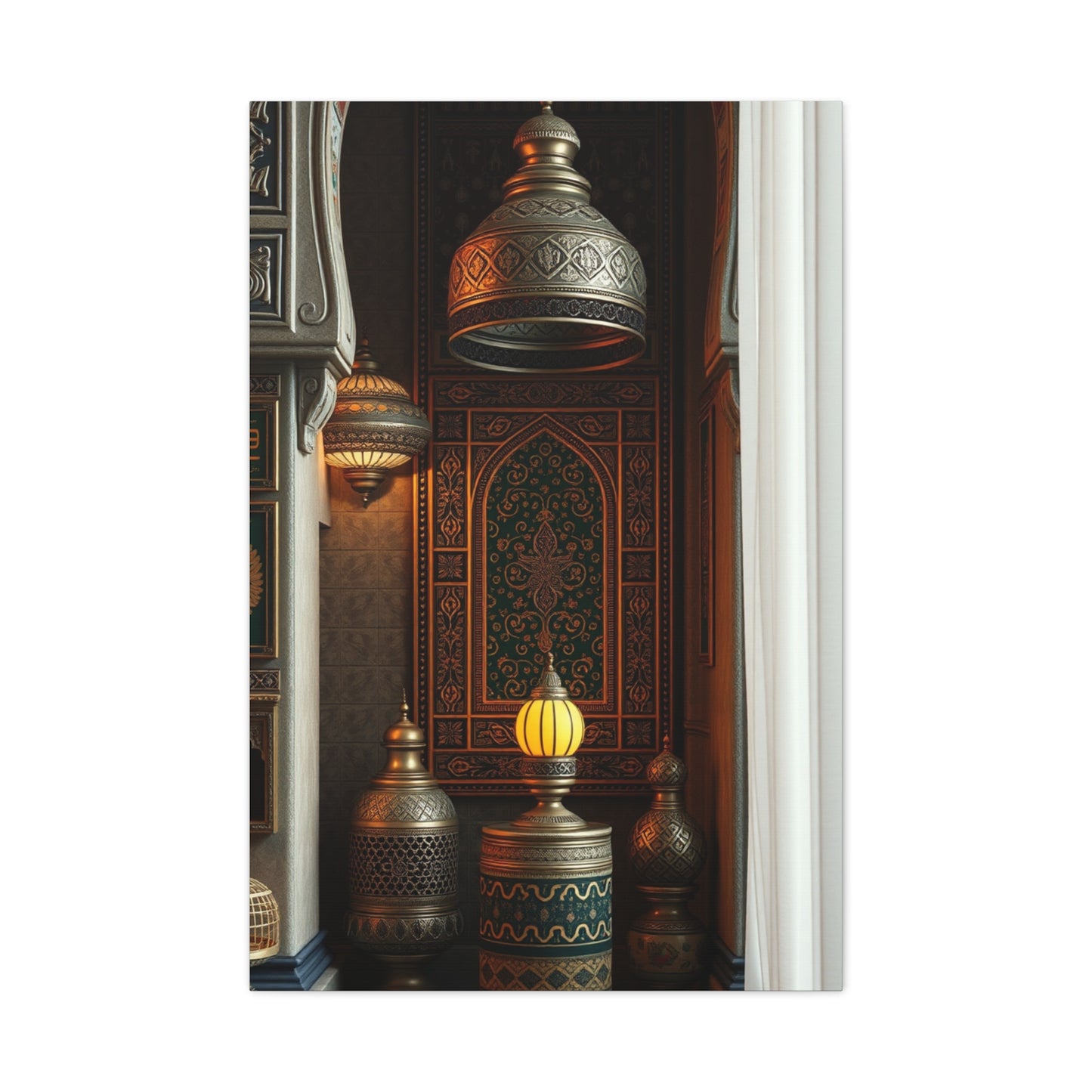 Middle Eastern Decor Art Refined Canvas Wall Art & Canvas Print