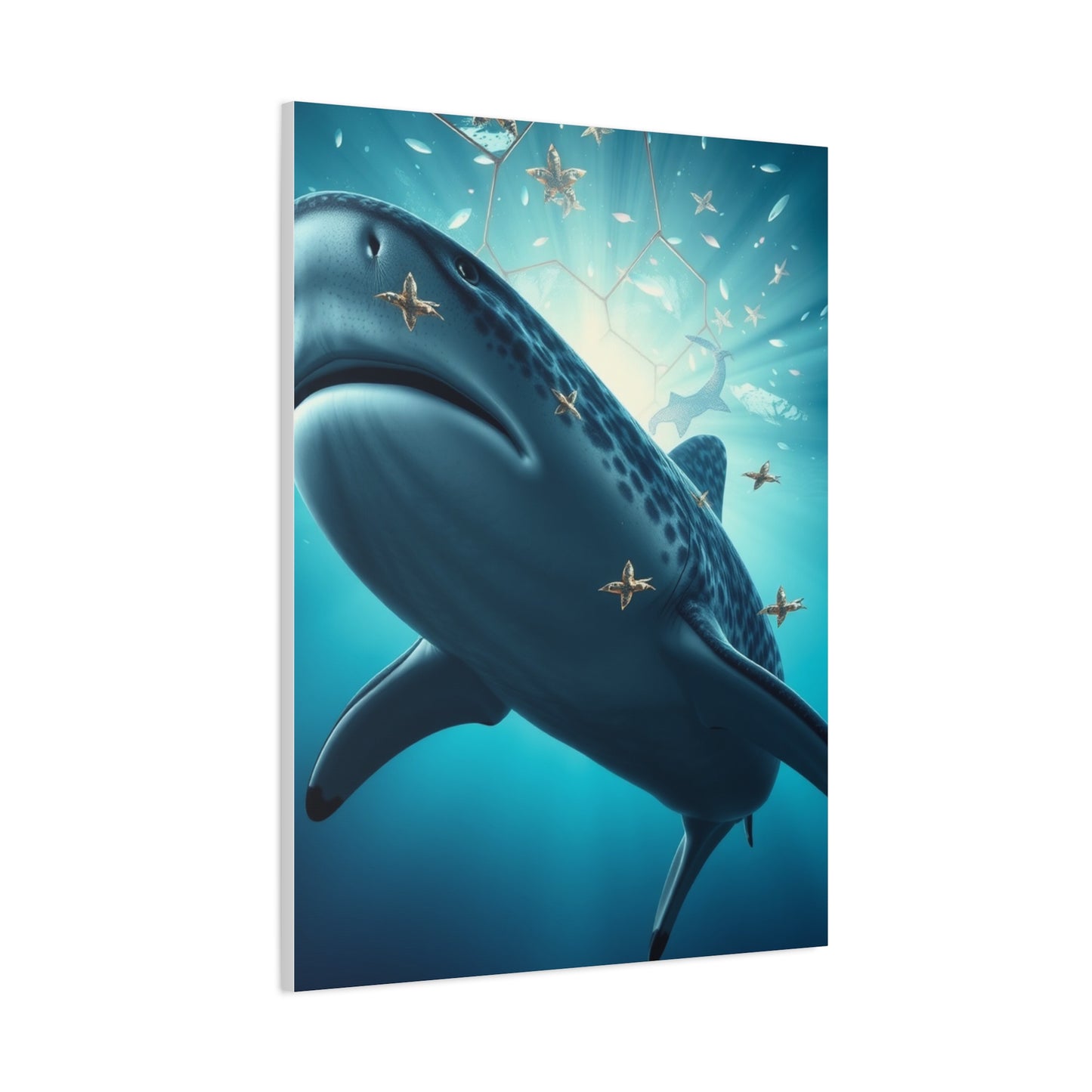 Vision Whale Shark Art Art Wall Art & Canvas Print