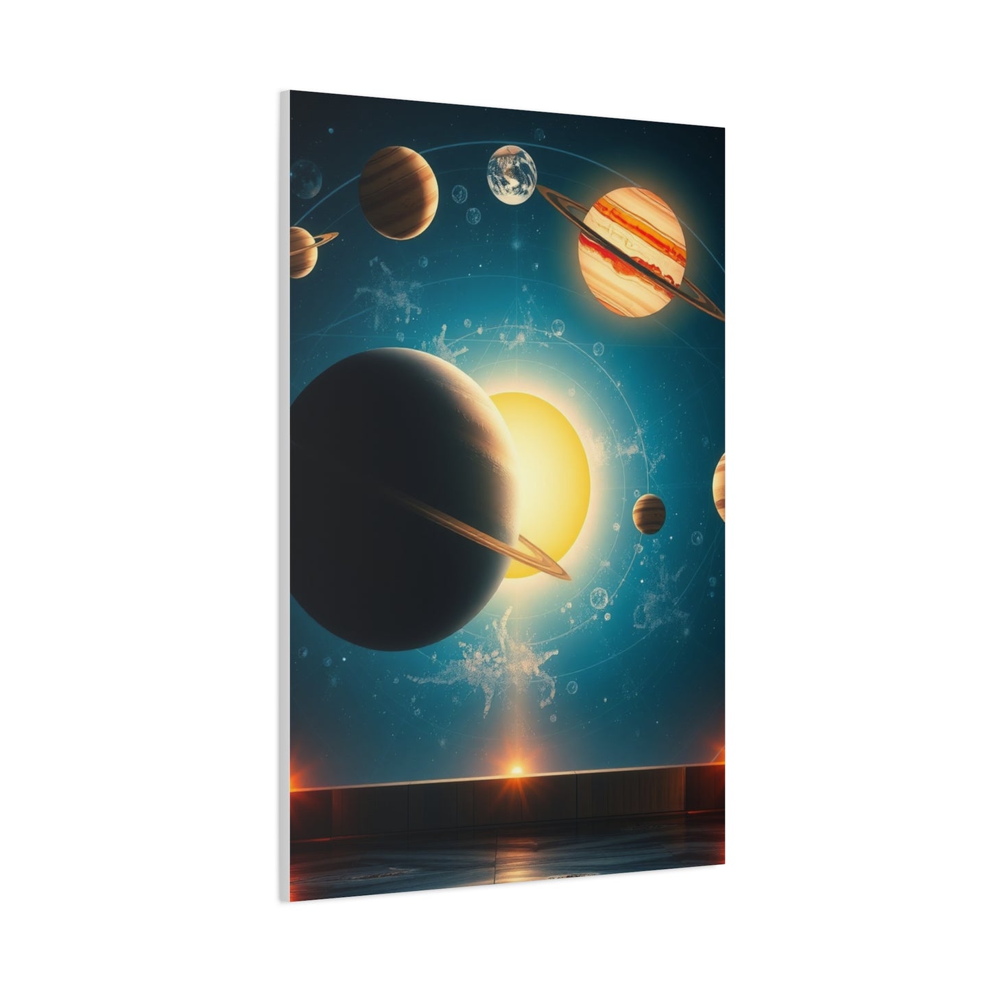 Elite Solar System Wall Art Vision Wall Art & Canvas Print