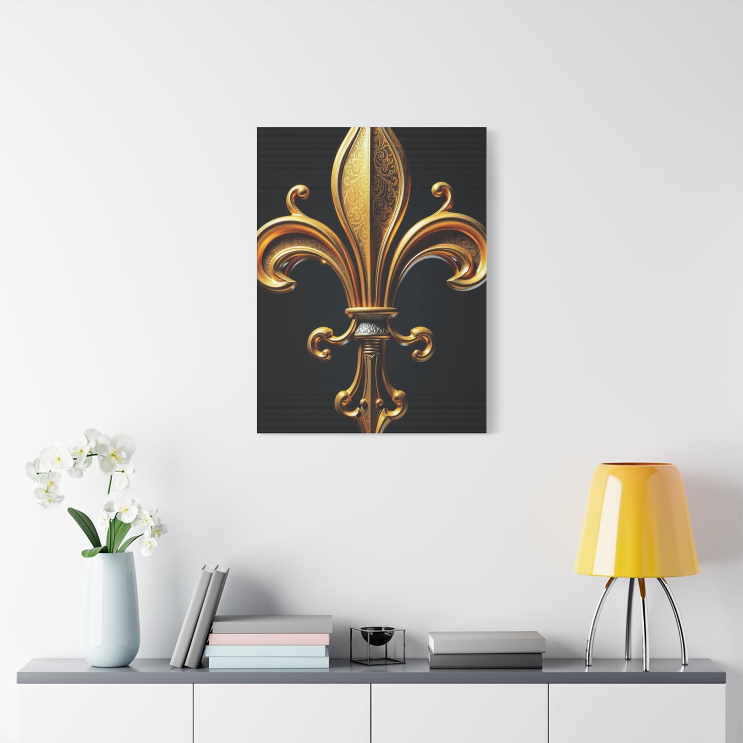 Supreme Fleur-de-Lis Art Collection Wall Art & Canvas Print