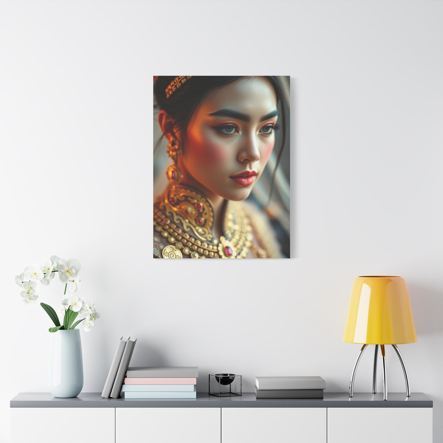 Gold & Pink Art Refined Canvas Wall Art & Canvas Print