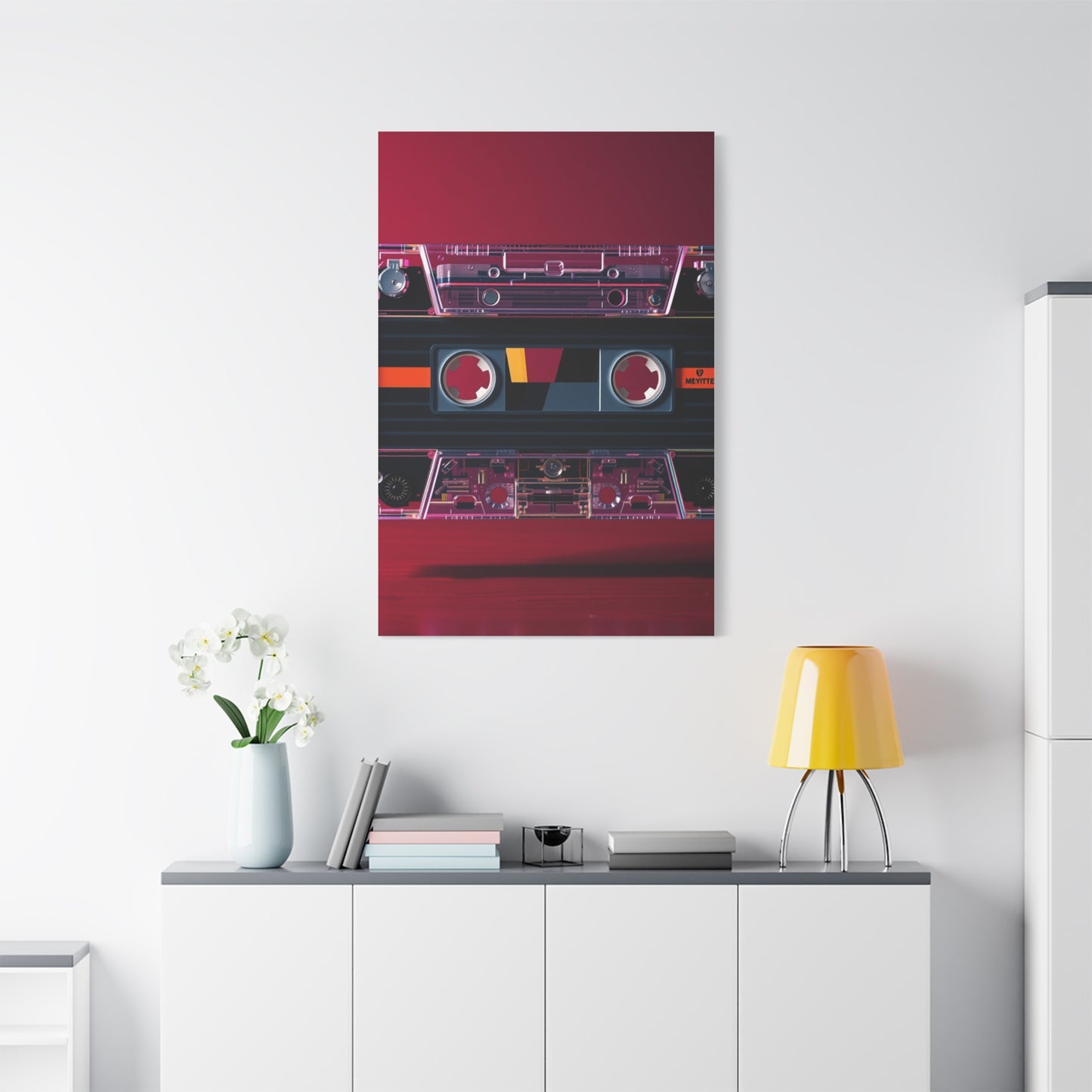 Supreme Cassette Tapes Art Collection Wall Art & Canvas Print