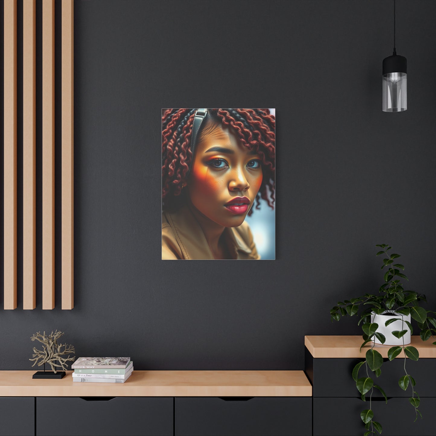 Supreme Pop of Orange Art Collection Wall Art & Canvas Print