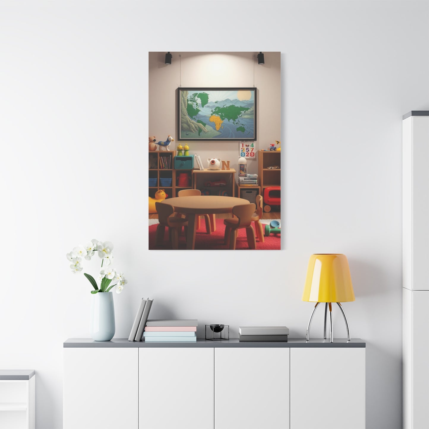 Elite Kids Playroom Art Vision Wall Art & Canvas Print