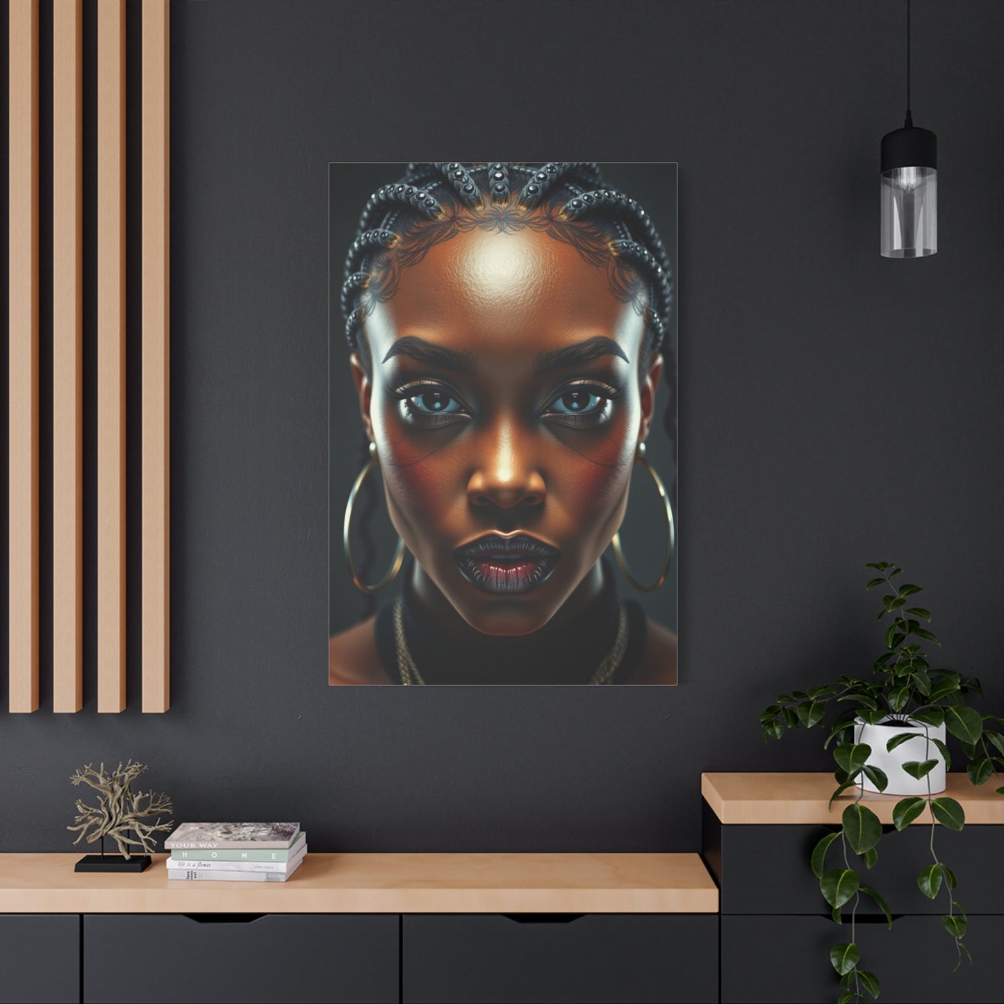 Domonique Brown Art Luxury Canvas Wall Art & Canvas Print