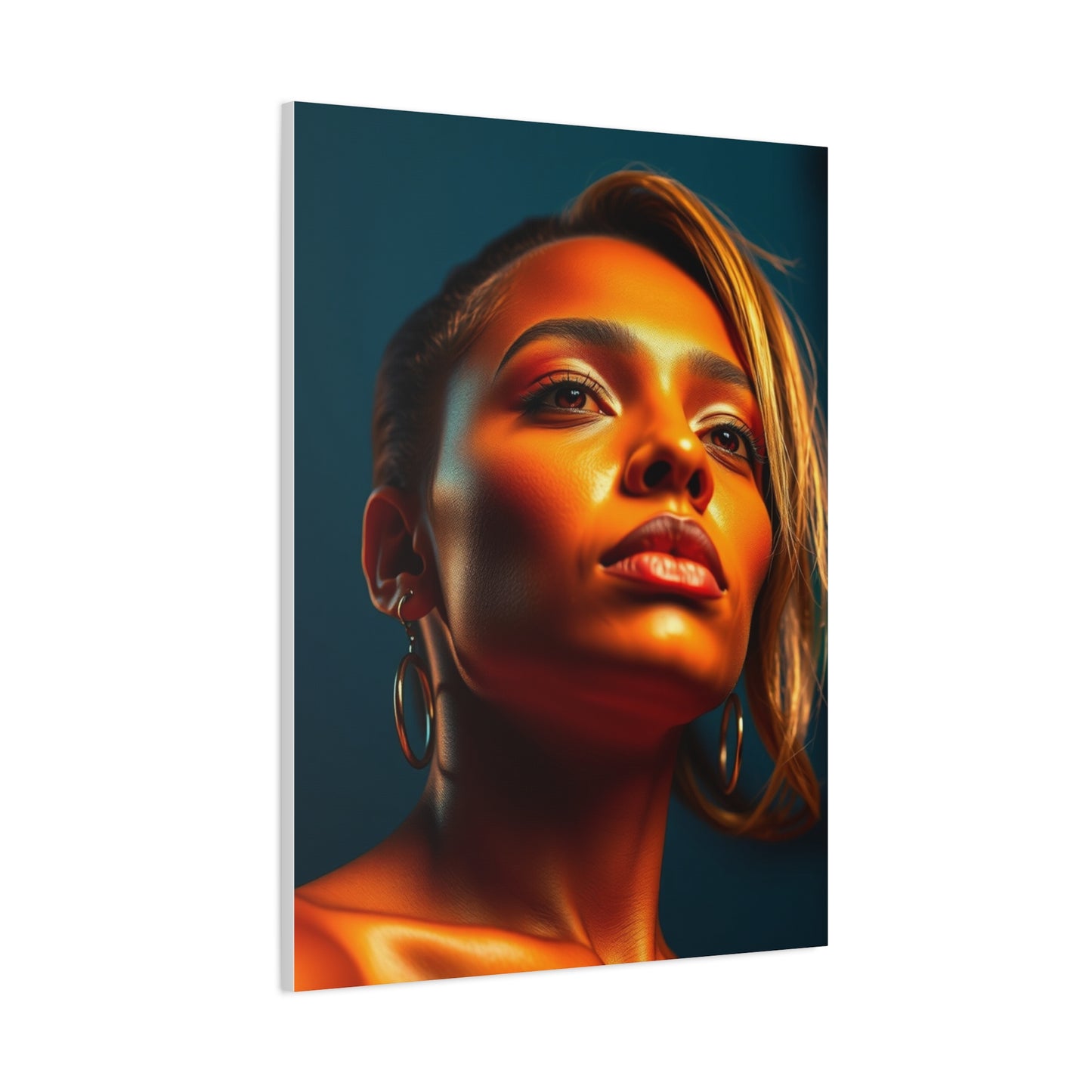 Pop of Orange Art Supreme Gallery Wall Art & Canvas Print