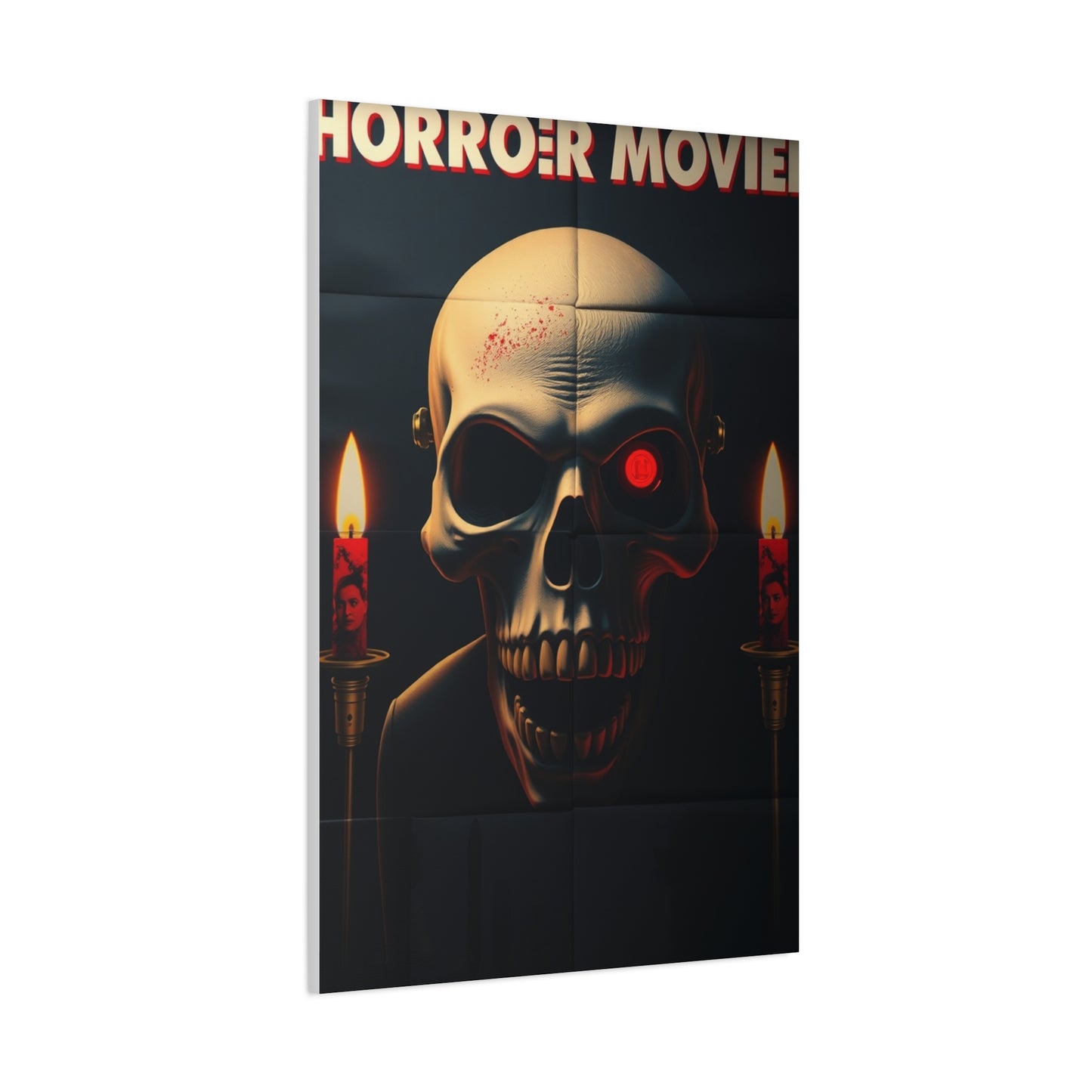 Masterpiece Horror Movie Posters Art Vision Wall Art & Canvas Print