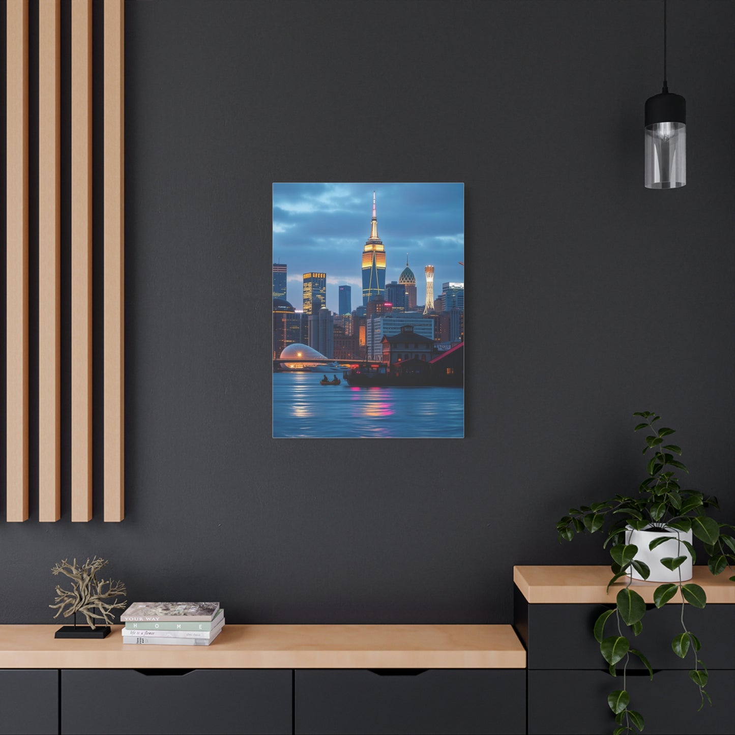 Elite City Skylines Art Vision Wall Art & Canvas Print