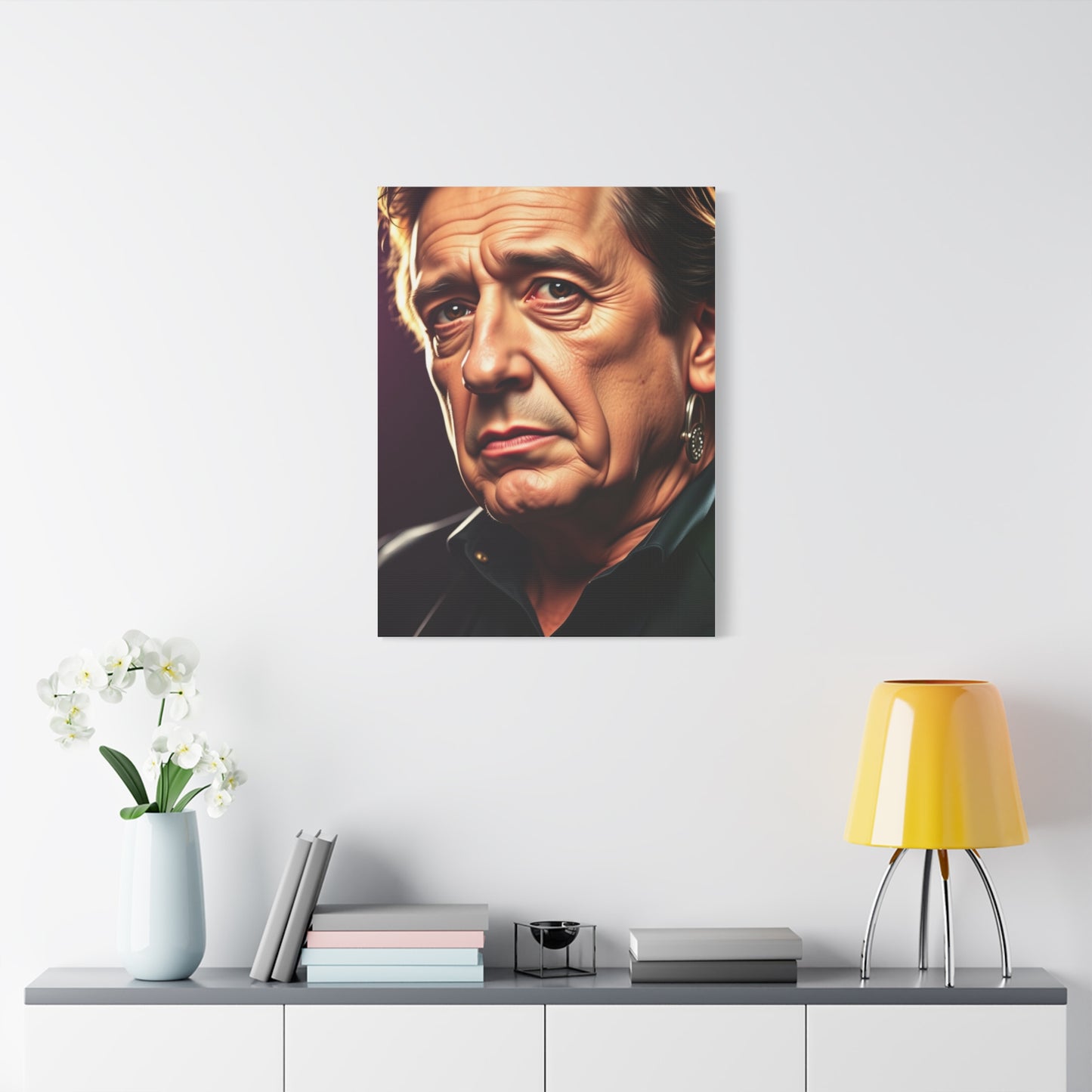 Johnny Cash Art Supreme Gallery Wall Art & Canvas Print