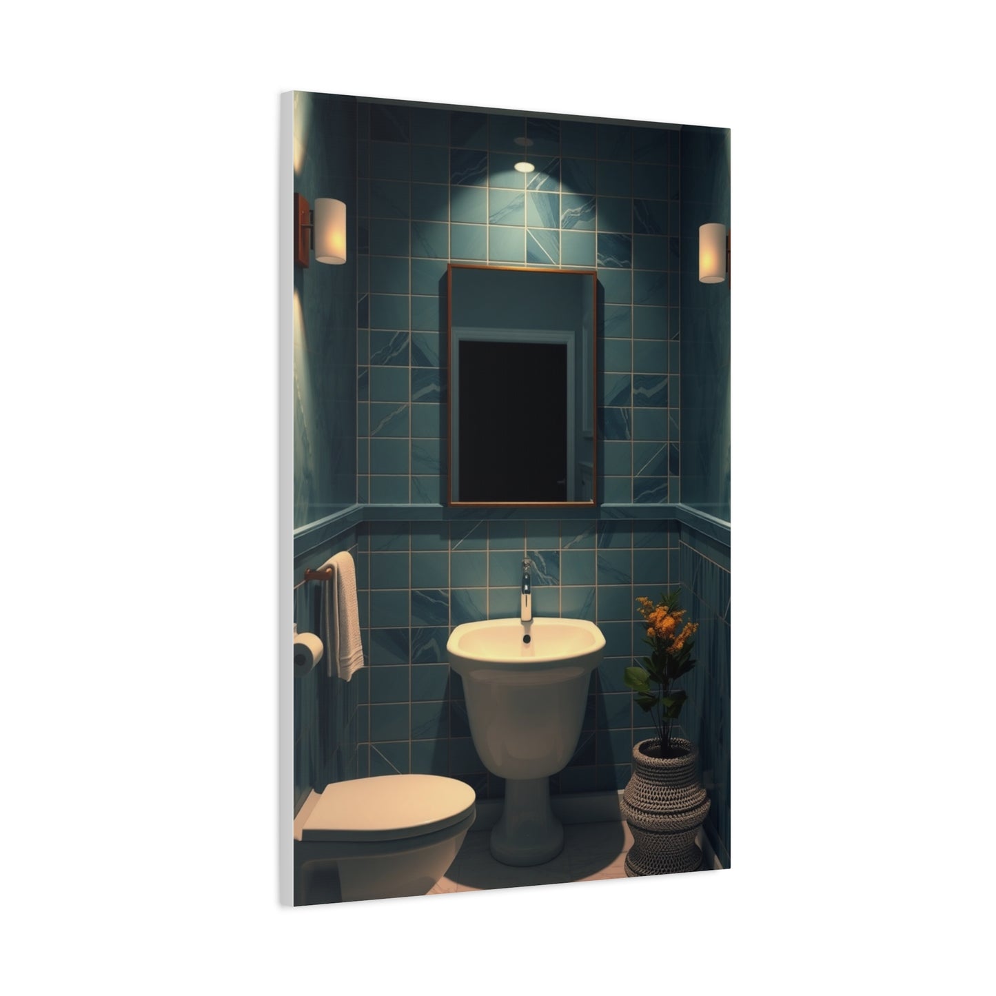 Luxe Aqua Reflections