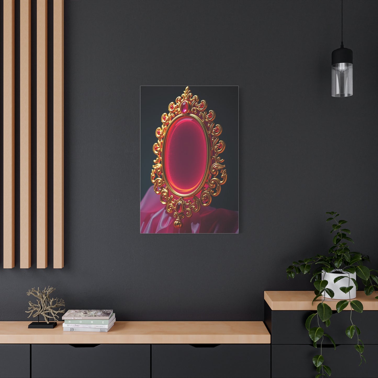 Gold & Pink Art Supreme Gallery Wall Art & Canvas Print