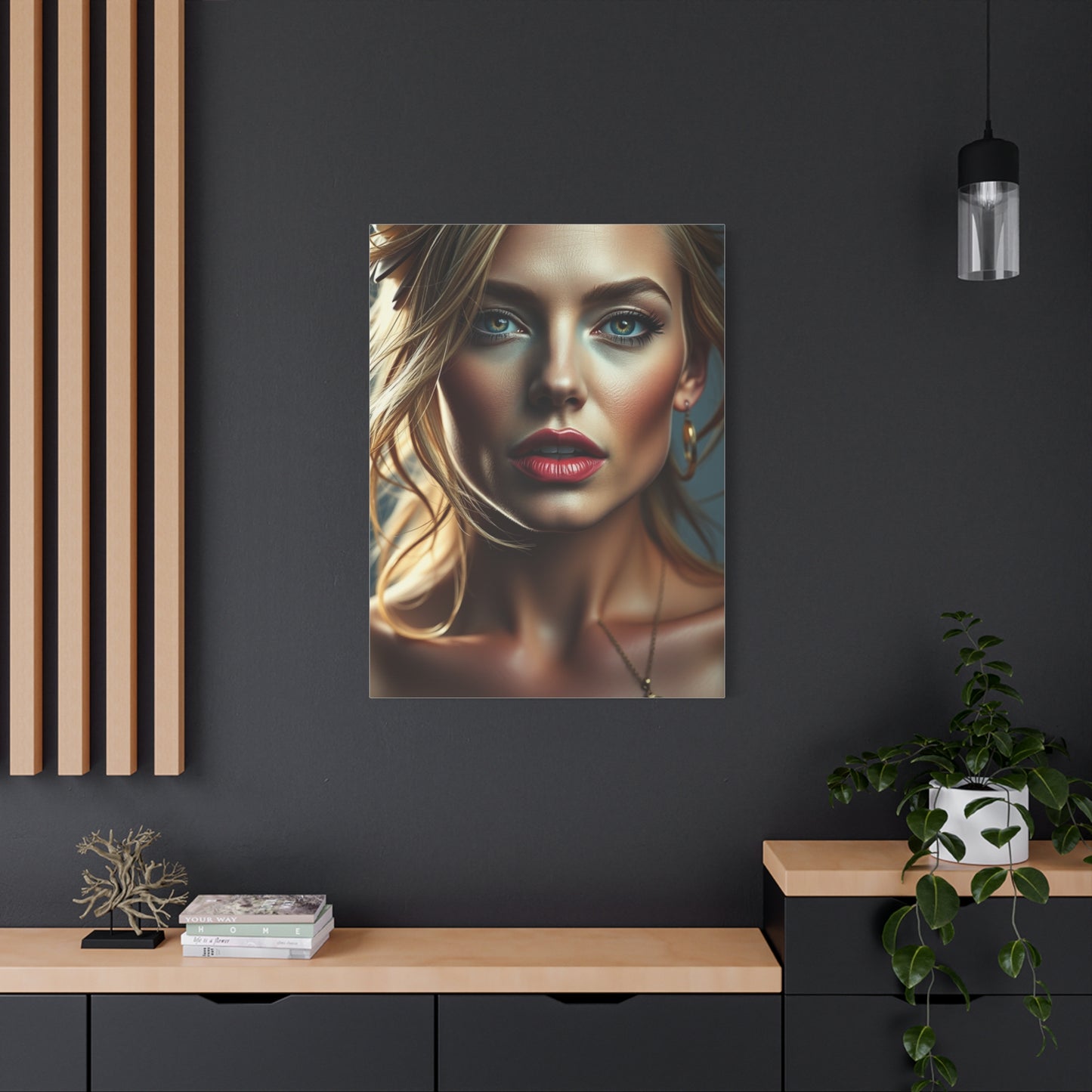 Moss Divinity Canvas Wall Art & Canvas Print