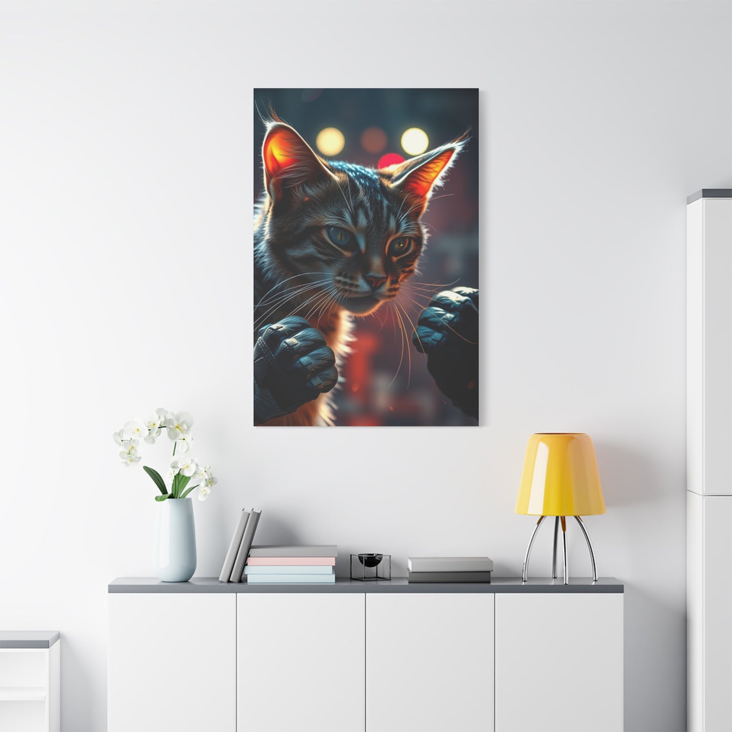 Supreme Catfight Art Collection Wall Art & Canvas Print