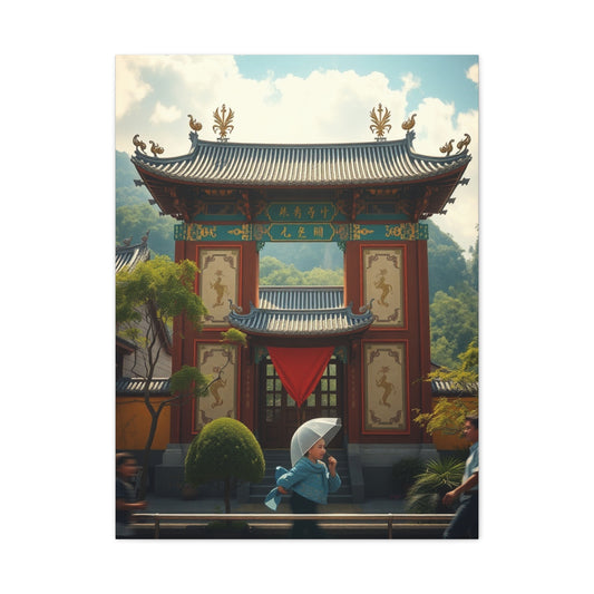 Masterpiece Chinoisere Art Vision Wall Art & Canvas Print