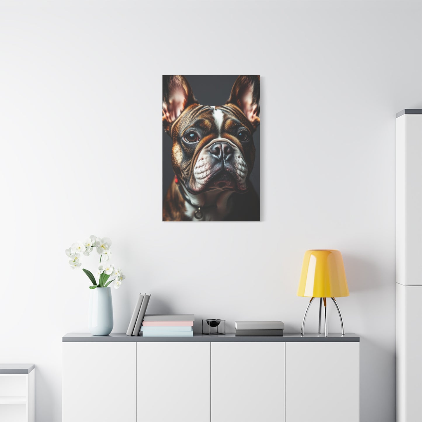 Supreme French Bulldog Art Collection Wall Art & Canvas Print