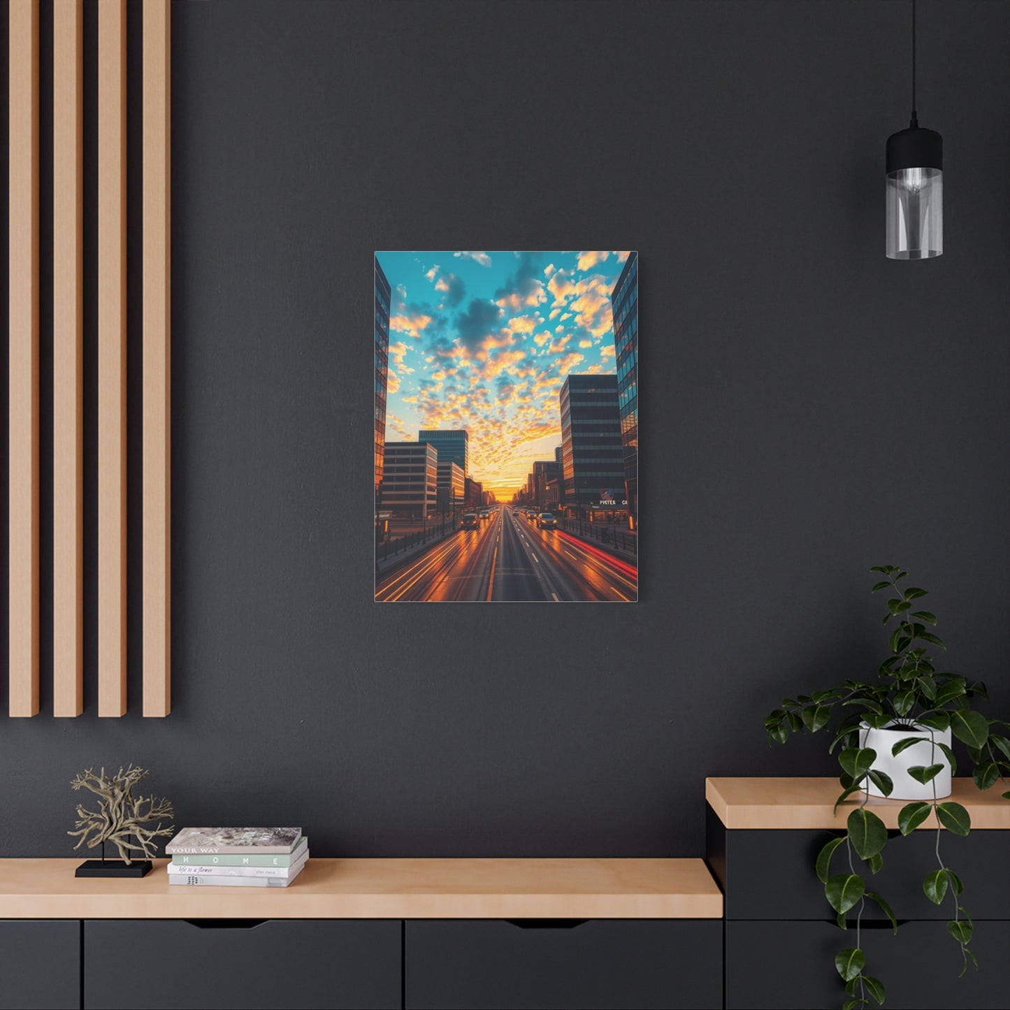 Elite Michigan Sky Media Art Vision Wall Art & Canvas Print