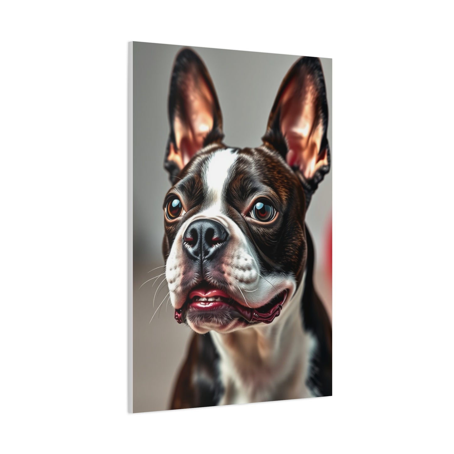 Vision Boston Terrier Art Art Wall Art & Canvas Print