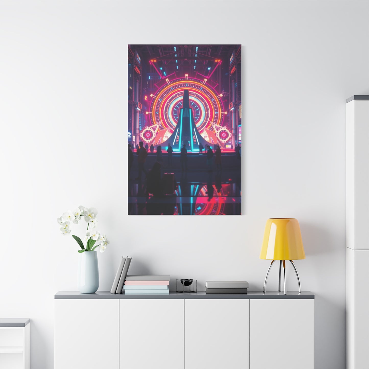 Futuristic Art Supreme Gallery Wall Art & Canvas Print