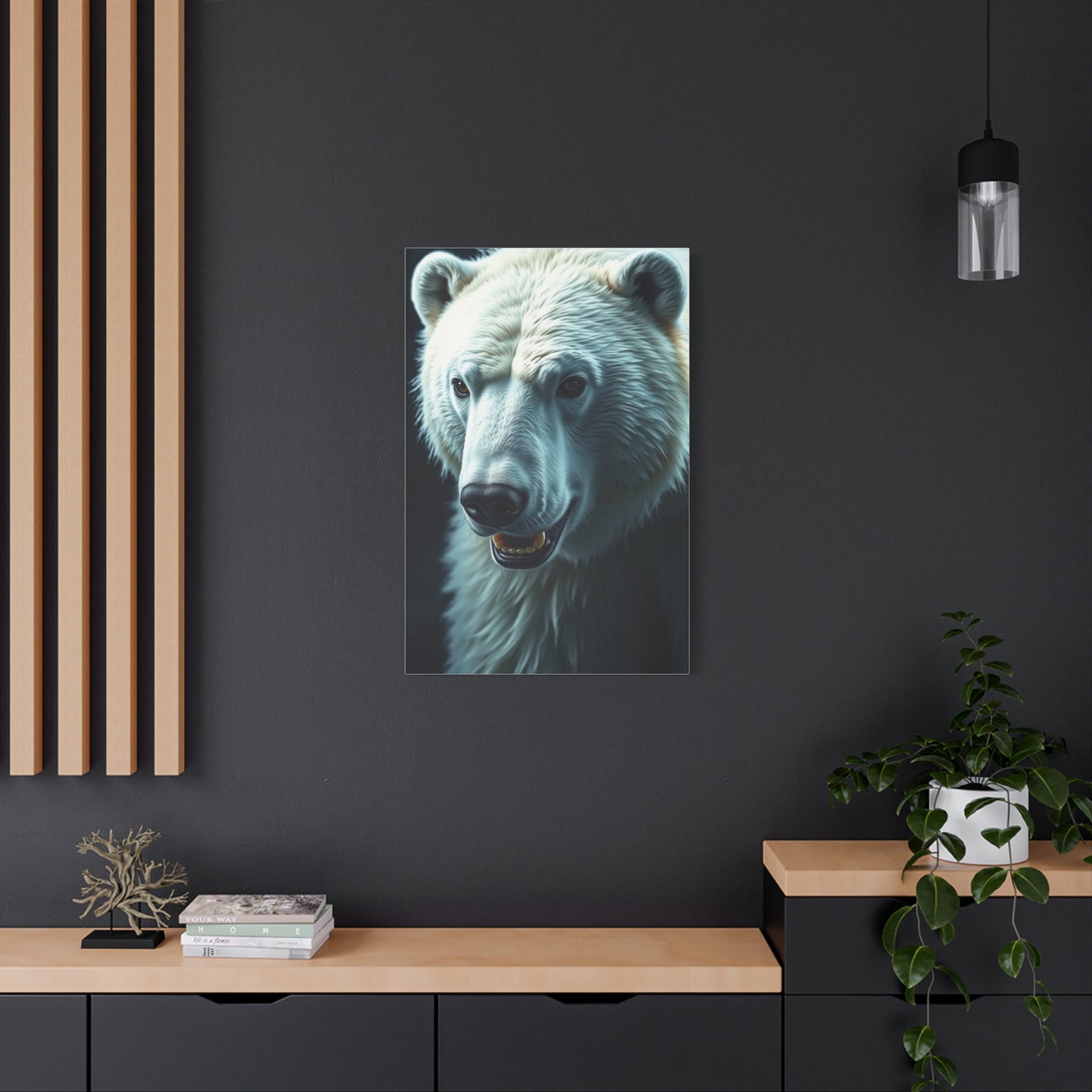 Masterpiece Polar Bear Art Vision Wall Art & Canvas Print