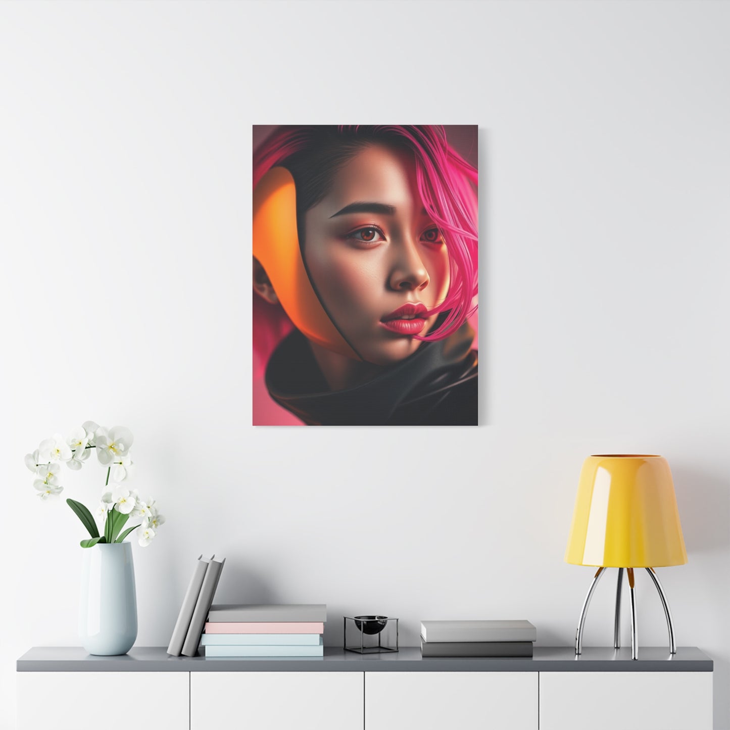 Elite Gold & Pink Art Vision Wall Art & Canvas Print