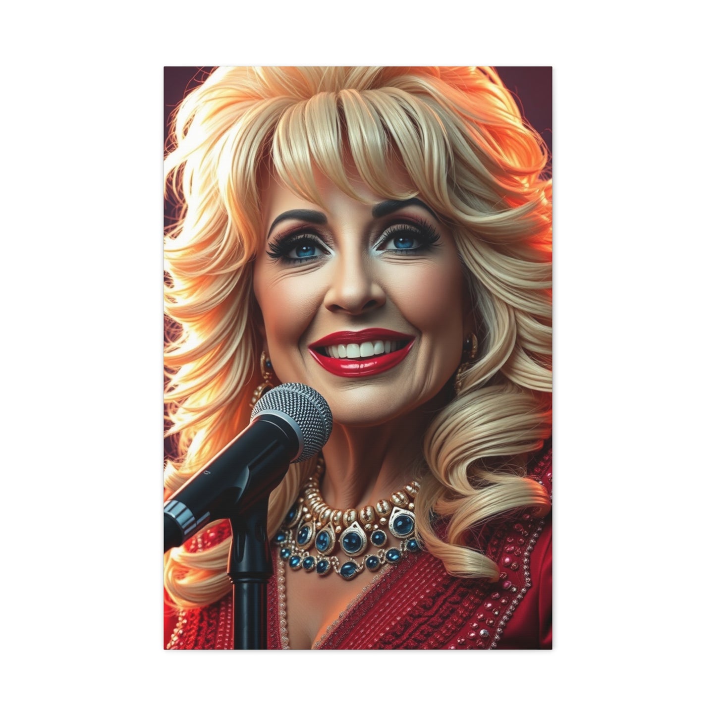 Masterpiece Dolly Parton Art Vision Wall Art & Canvas Print