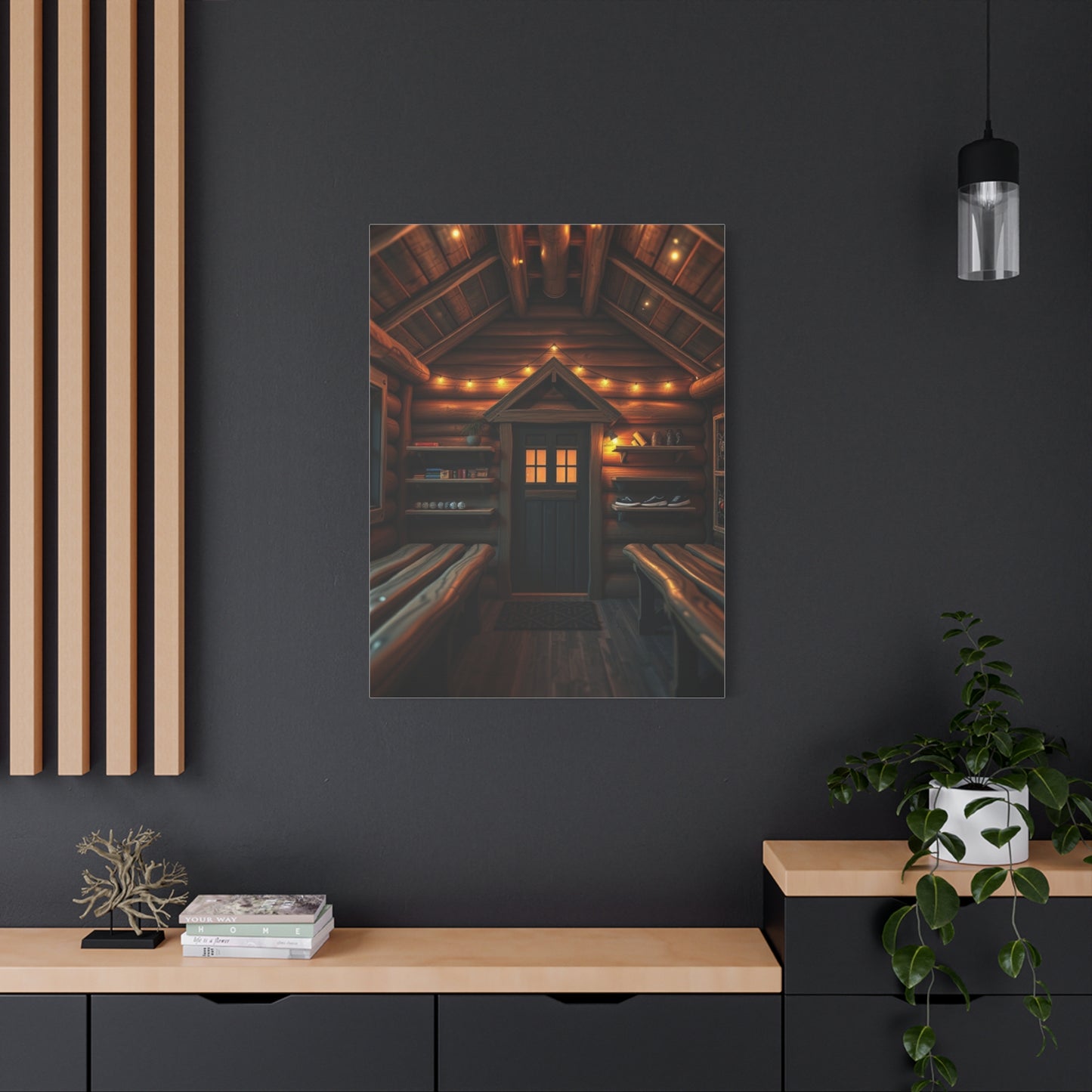 Elite Cabin Art Vision Wall Art & Canvas Print