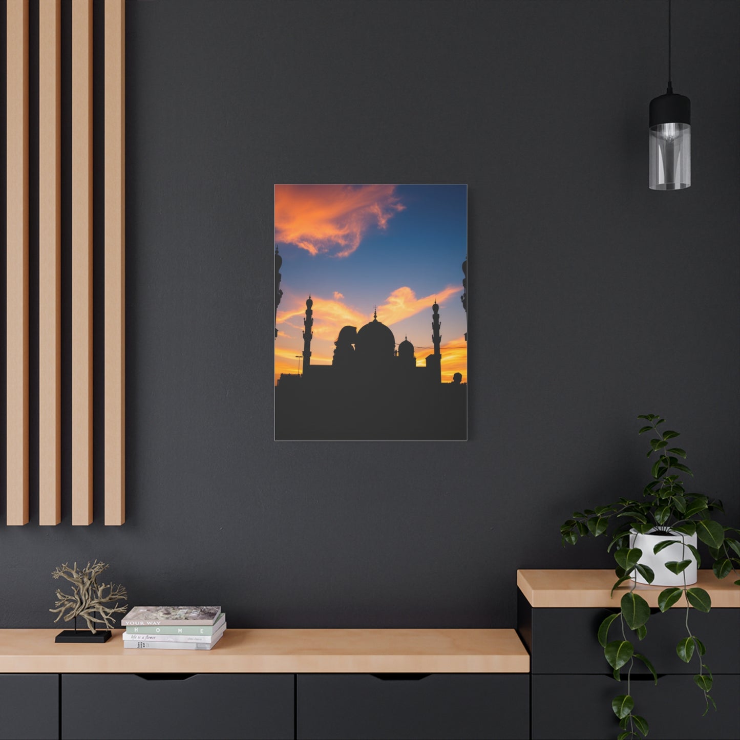 Masterpiece Silhouettes Art Vision Wall Art & Canvas Print