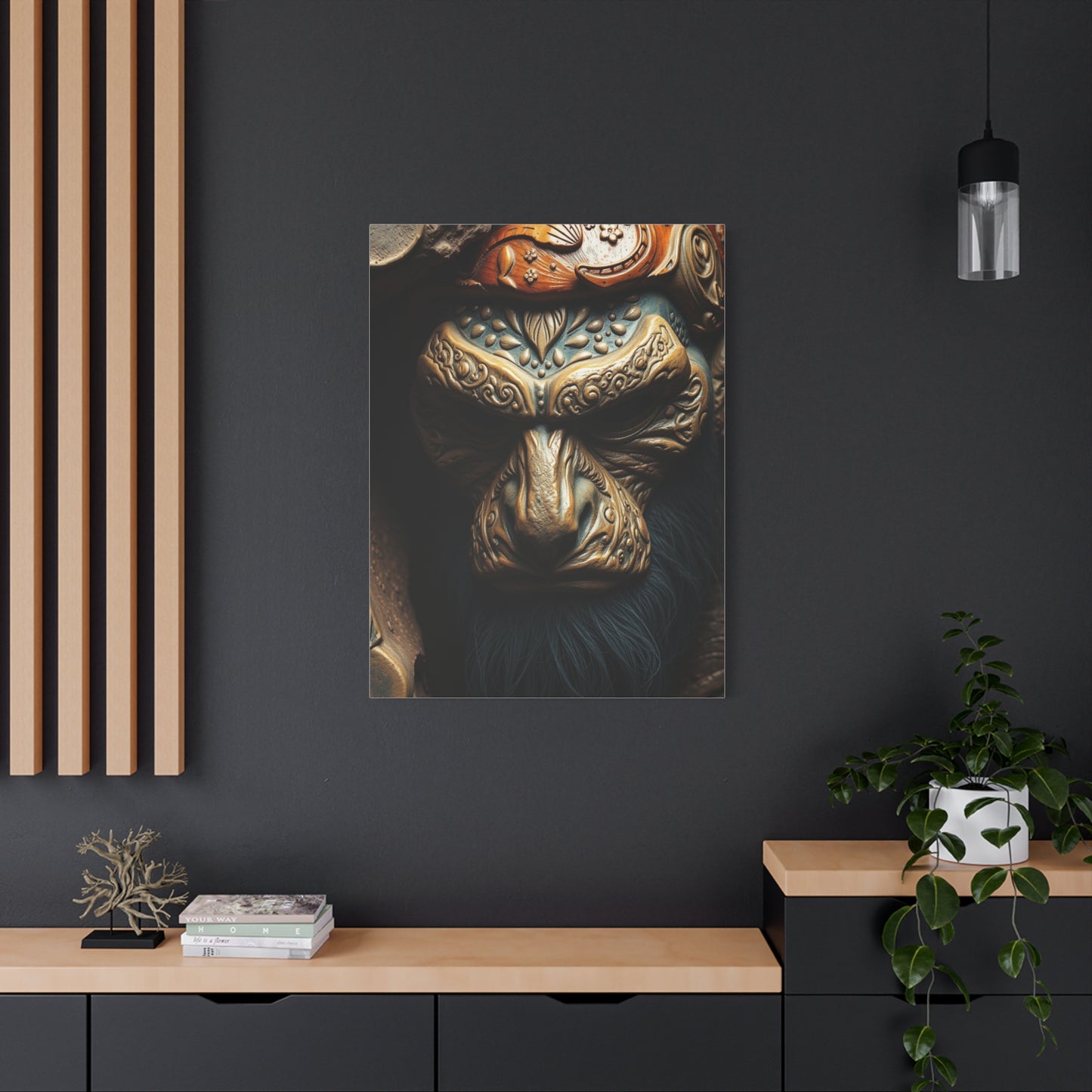 Masterpiece Cave Man Art Vision Wall Art & Canvas Print