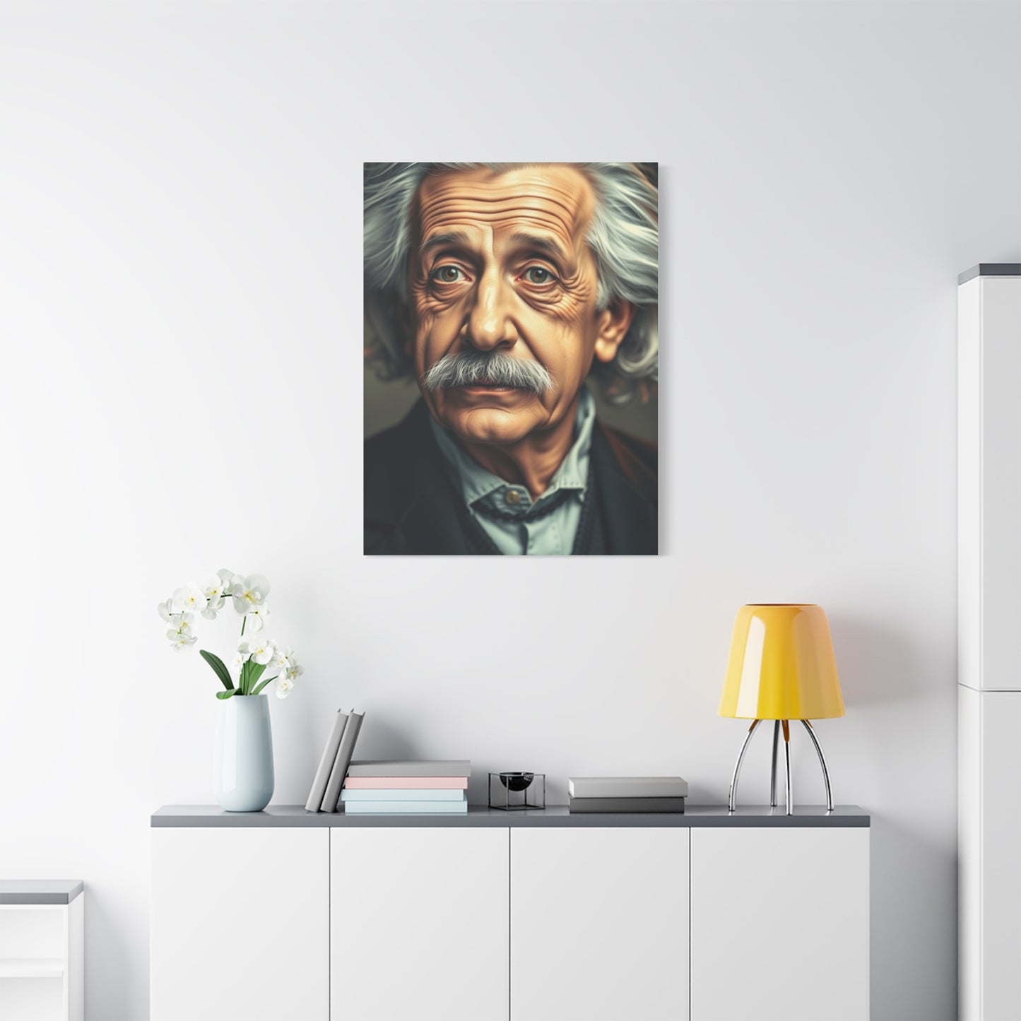 Vision Albert Einstein Art Art Wall Art & Canvas Print